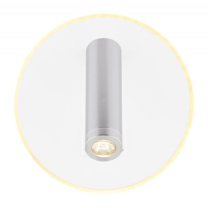 Globo - LED Nástenné bodové svietidlo LED/6W + LED/1W/230V