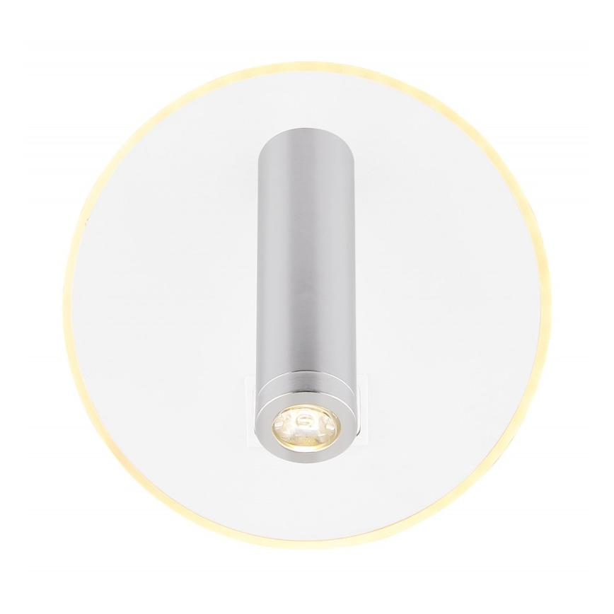Globo - LED Nástenné bodové svietidlo LED/6W + LED/1W/230V
