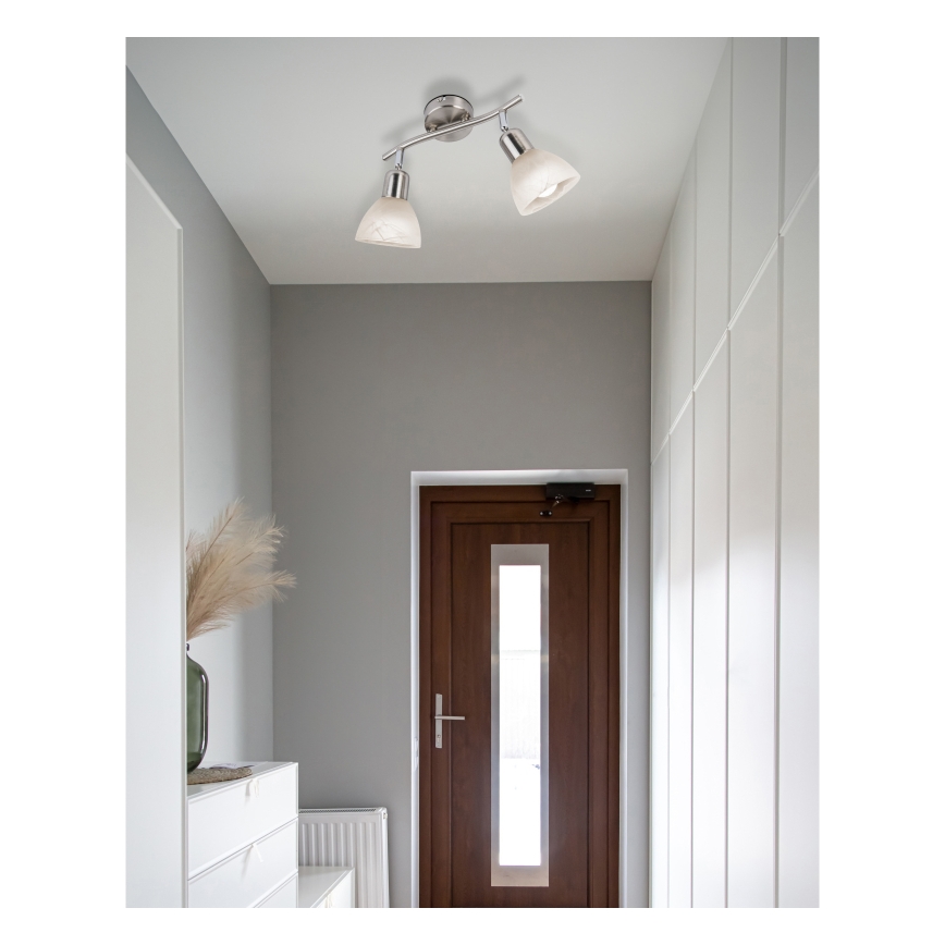 Globo - LED Bodové svietidlo 2xE14/5W/230V