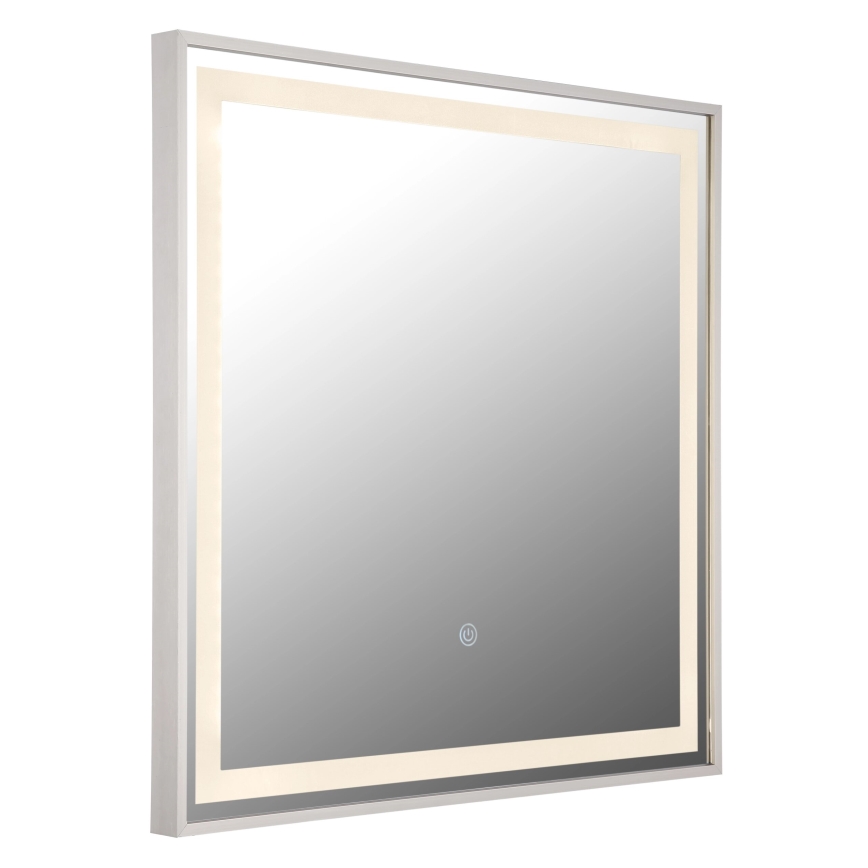 Globo - LED Stmievateľné nástenné zrkadlo s podsvietením LED/10W/230V 2700/4000/6500K 50x50 cm