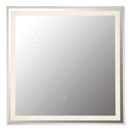Globo - LED Stmievateľné nástenné zrkadlo s podsvietením LED/10W/230V 2700/4000/6500K 50x50 cm