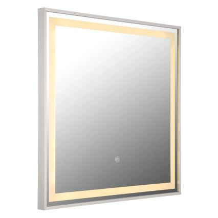 Globo - LED Stmievateľné nástenné zrkadlo s podsvietením LED/10W/230V 2700/4000/6500K 50x50 cm