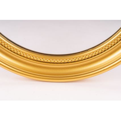 Globo - Nástenné zrkadlo pr. 39 cm zlatá