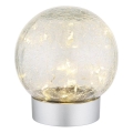 Globo - LED dekoračná nabíjacia stolná lampa 25xLED/0,06W/5V 600 mAh IP44
