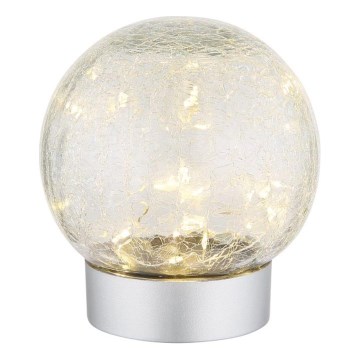 Globo - LED Dekoračná nabíjacia stolná lampa 25xLED/0,06W/5V 600 mAh IP44