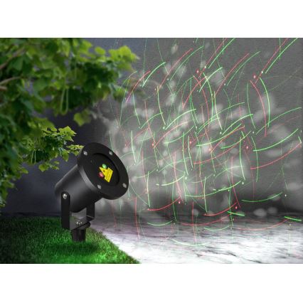 Globo - LED Laserový projektor LED/10W/230V IP65 + diaľkové ovládanie