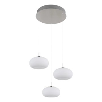 Globo - LED Luster na lanku 3xLED/6W/230V
