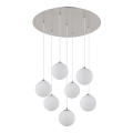Globo - LED Luster na lanku 7xG9/3,5W/230V biela