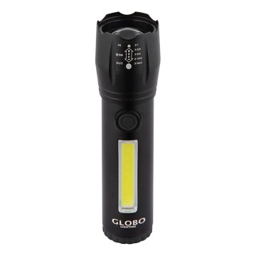 Globo - LED nabíjacia baterka LED/3W/5V + COB/3W 5500K 1200 mAh