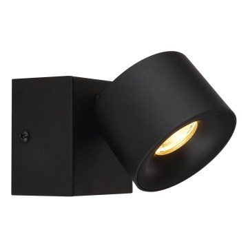 Globo - LED Nástenné bodové svietidlo LED/6W/230V čierna