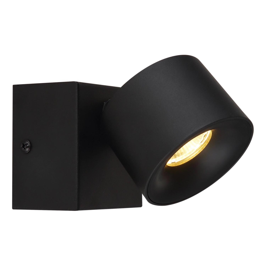 Globo - LED Nástenné bodové svietidlo LED/6W/230V čierna