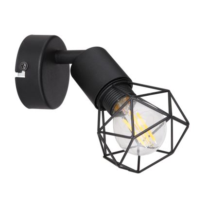 Globo - LED Nástenné bodové svietidlo 1xE14/6W/230V čierna