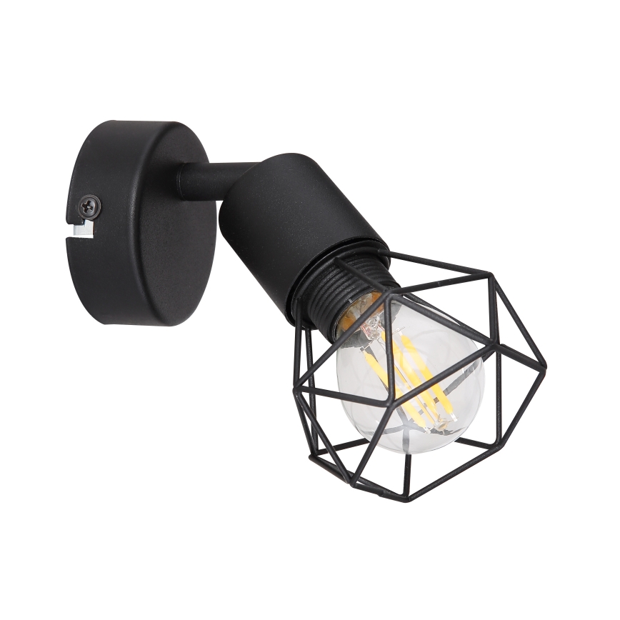 Globo - LED Nástenné bodové svietidlo 1xE14/6W/230V čierna