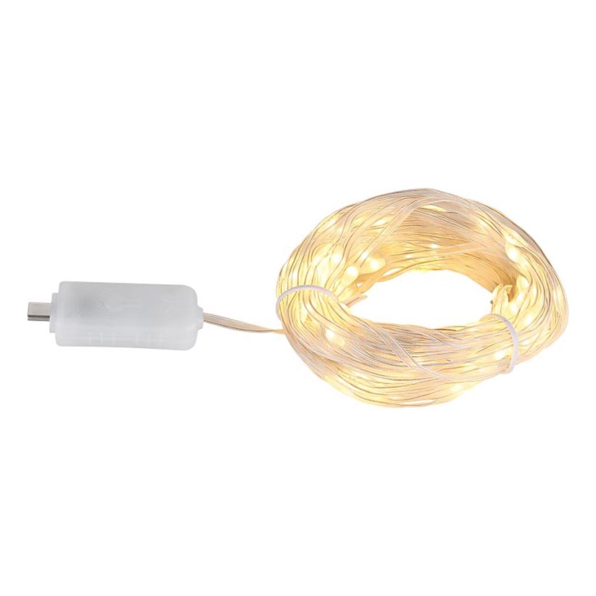 Globo - LED Pás 100xLED/0,06W/5V 10 m 8 funkcií