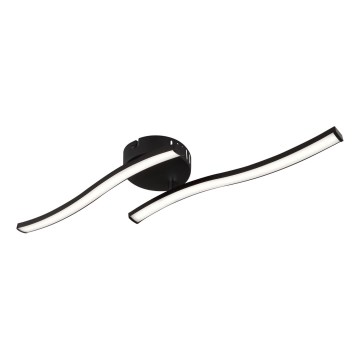 Globo - LED Prisadený luster LED/12W/230V 3000K čierna