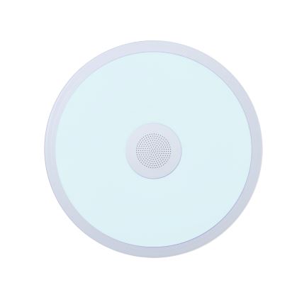 Globo - LED RGBW Stmievateľné kúpeľňové svietidlo s reproduktorom LED/18W/230V 3000-6500K IP44 + diaľkové ovládanie