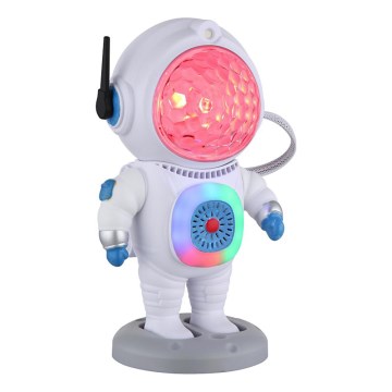 Globo - LED RGB Stolná lampa LED/6W/5V kozmonaut biela