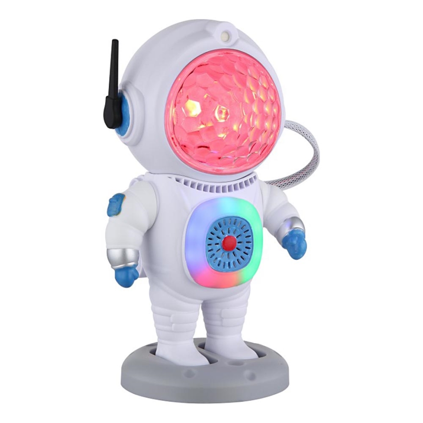 Globo - LED RGB Stolná lampa LED/6W/5V kozmonaut biela