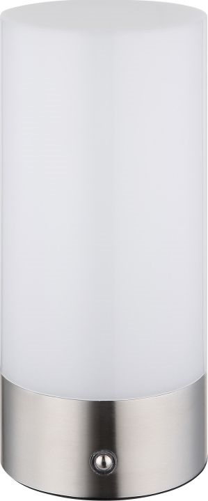 Globo - LED RGBW Stmievateľná dotyková vonkajšia stolná lampa LED/1,8W/5V 1500 mAh IP44 matný chróm