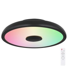 Globo - LED RGBW Stmievateľné kúpeľňové svietidlo s reproduktorom LED/18W/230V IP44 + diaľkové ovládanie