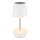 Globo - LED Solárna lampa 10xLED/0,06W/3V IP44 800 mAh biela