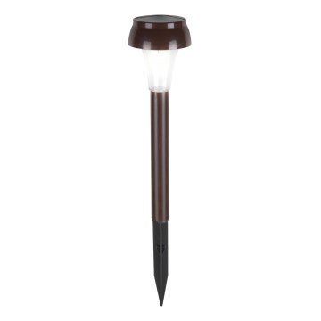 Globo - LED Solárne osvetlenie LED/0,06W/3,2V hnedá IP44