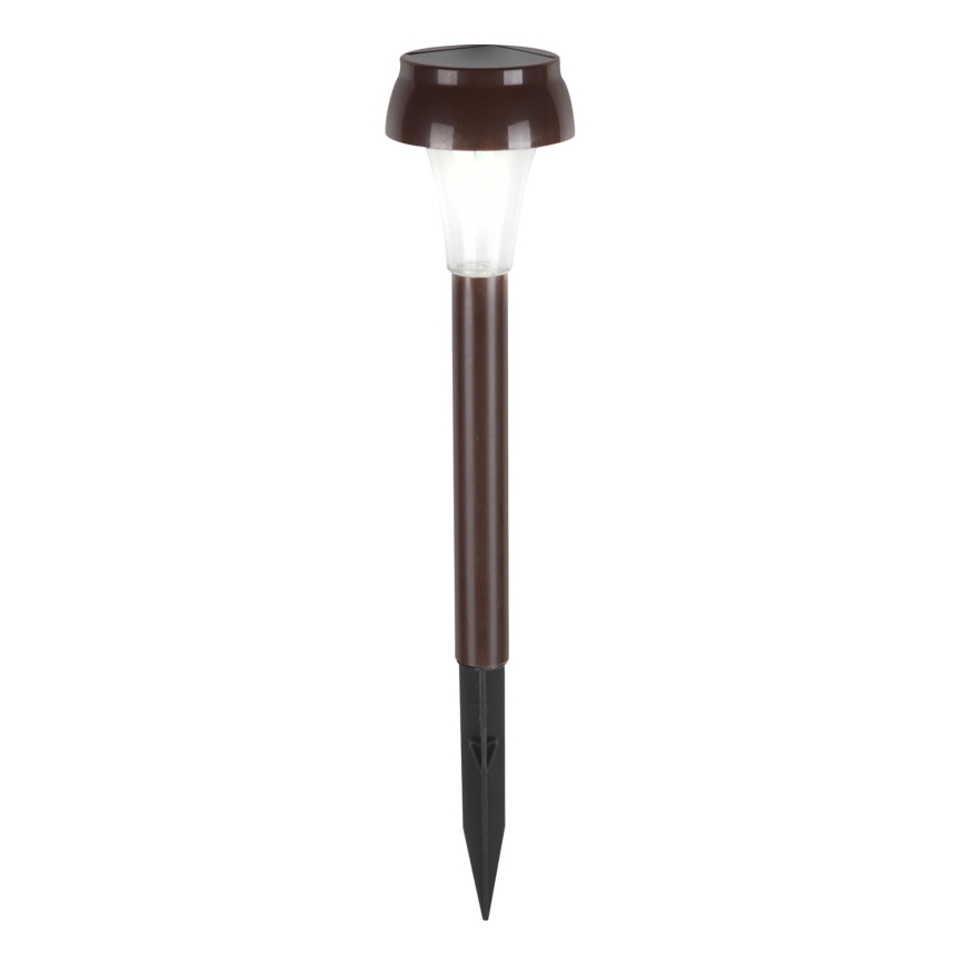 Globo - LED Solárne osvetlenie LED/0,06W/3,2V hnedá IP44