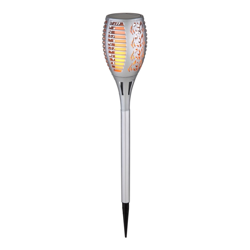 Globo - LED Solárne svietidlo LED/3,6W/3V 1800K IP44 lesklý chróm