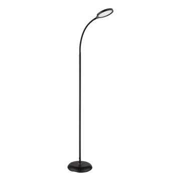 Globo - LED Stlmiteľná dotyková stojacia lampa LED/8W/230V 2700-6000K čierna