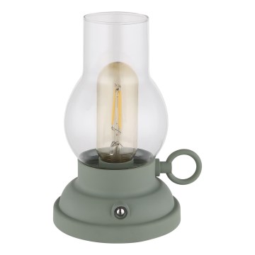 Globo - LED stmievačná nabíjacia dotyková stolná lampa LED/1W/3,7V 1200 mAh zelená
