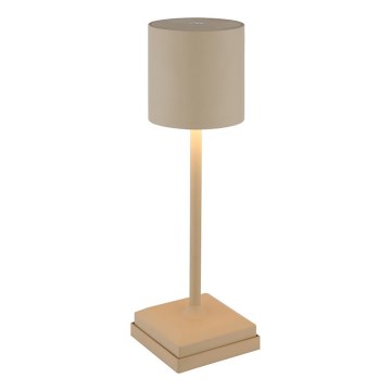 Globo - LED Stmievateľná dotyková nabíjacia stolová lampa LED/1,5W/5V 2200 mAh béžová