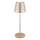 Globo - LED stmievateľná dotyková nabíjateľná vonkajšia stolová lampa 3 v 1 LED/3W/5V 3000/4000/5000K IP54 1800 mAh mosadz