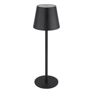 Globo - LED Stmievateľná dotyková nabíjateľná vonkajšia stolová lampa 3v1 LED/3W/5V 3000/4000/5000K IP54 1800 mAh čierna