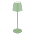 Globo - LED stmievateľná dotyková nabíjateľná vonkajšia stolová lampa 3v1 LED/3W/5V 3000/4000/5000K IP54 1800 mAh zelená