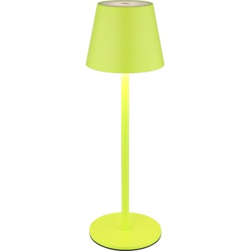 Globo - LED stmievateľná dotyková nabíjateľná vonkajšia stolová lampa 3v1 LED/3W/5V 3000/4000/5000K IP54 1800 mAh zelená