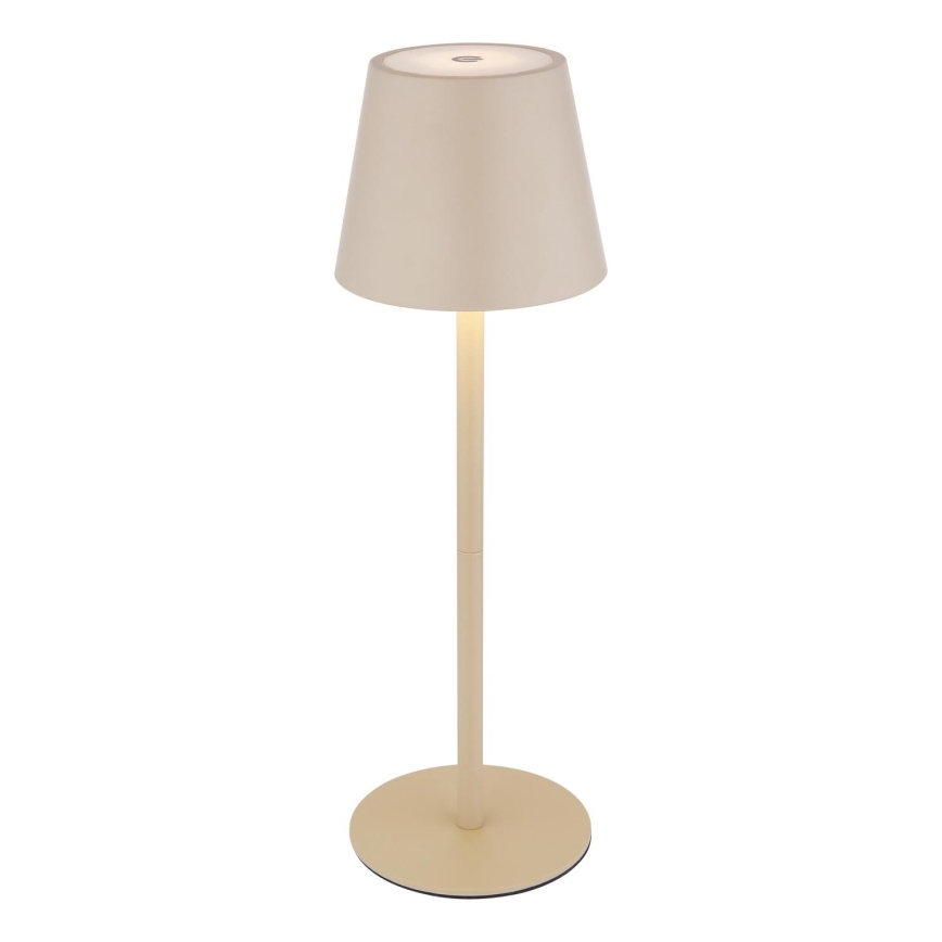 Globo - LED stmievateľná dotyková nabíjateľná vonkajšia stolová lampa LED/3W/5V 3000/4000/5000K IP54 1800 mAh