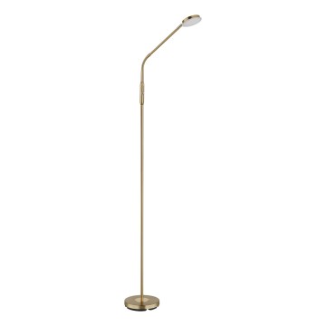 Globo - LED stmievateľná dotyková stojacia lampa LED/6,5W/230V 2700/3350/4000K mosadz