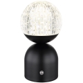 Globo - LED Stmievateľná dotyková stolná lampa LED/2W/5V 2700/4000/6500K 1800 mAh čierna