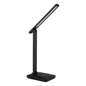 Globo - LED Stmievateľná dotyková stolná lampa LED/3W/5V 2800/4000/6500K 1800 mAh čierna