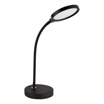 Globo - LED stmievateľná dotyková stolná lampa LED/8W/230V 2700K/4000K/6500K čierna
