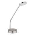 Globo - LED stmievateľná dotyková stolová lampa LED/6,5W/230V 2700/3350/4000K matný chróm