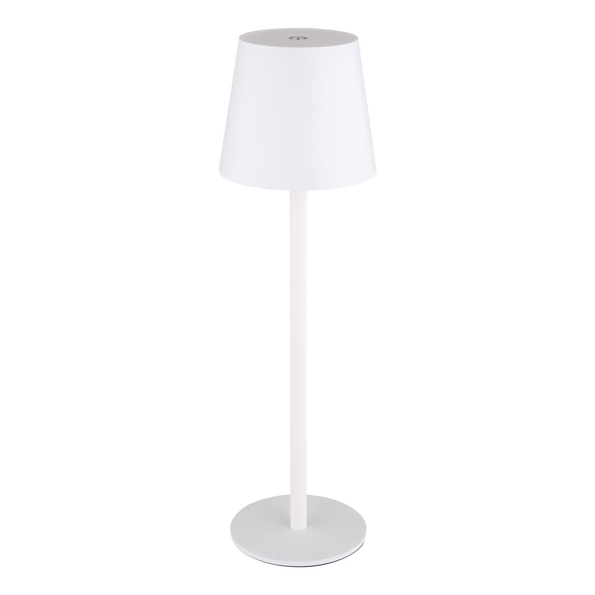 Globo - LED Stmievateľná dotyková vonkajšia lampa LED/3W/3,7V IP44 1800 mAh USB biela