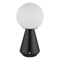 Globo - LED Stmievateľná dotyková vonkajšia stolná lampa LED/1,5W/5V 3000/4500/6500K 1800 mAh IP41 čierna