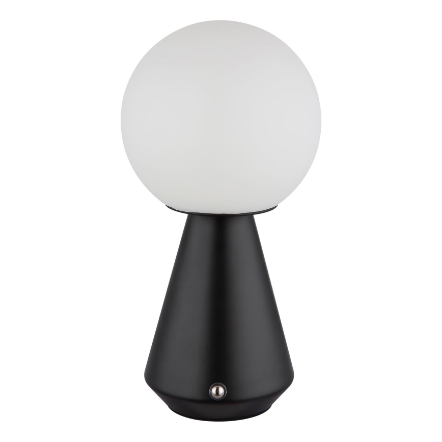 Globo - LED Stmievateľná dotyková vonkajšia stolná lampa LED/1,5W/5V 3000/4500/6500K 1800 mAh IP41 čierna