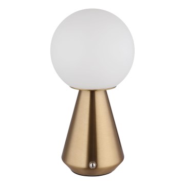 Globo - LED Stmievateľná dotyková vonkajšia stolná lampa LED/1,5W/5V 3000/4500/6500K 1800 mAh IP41 medená