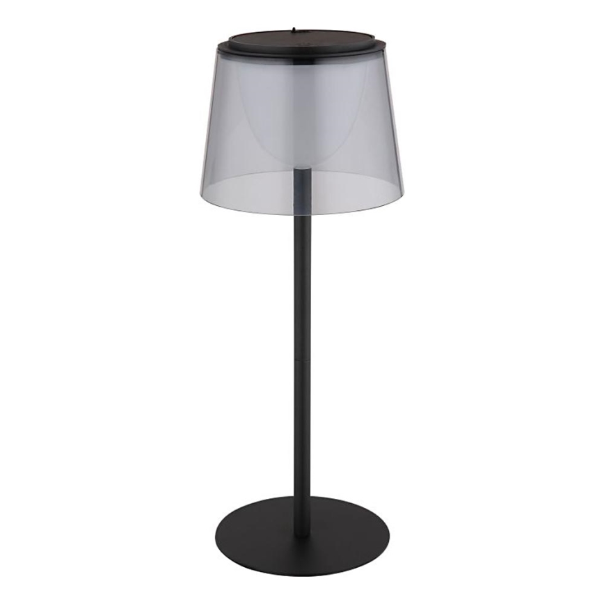 Globo - LED Stmievateľná dotyková vonkajšia stolná lampa LED/1,8W/5V IP44 1800 mAh čierna/dymová