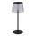 Globo - LED Stmievateľná dotyková vonkajšia stolná lampa LED/1,8W/5V IP44 1800 mAh čierna/dymová