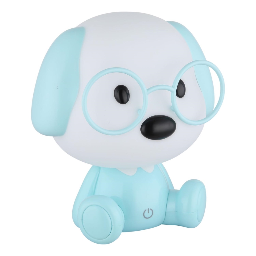 Globo - LED Stmievateľná nabíjacia detská nočná lampička LED/1W/5V 500 mAh modrá