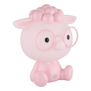 Globo - LED Stmievateľná nabíjacia detská nočná lampička LED/1W/5V 500 mAh ružová