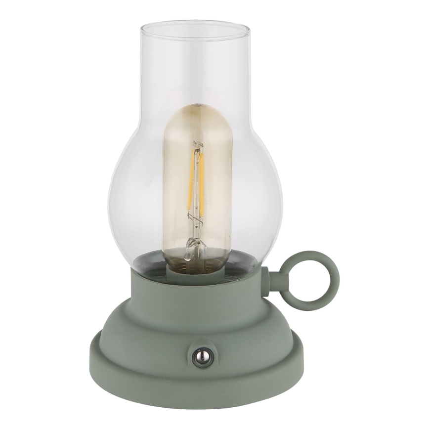 Globo - LED Stmievateľná nabíjacia dotyková stolná lampa LED/1W/3,7V 1200 mAh zelená